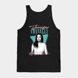 Jennifer Connelly // Retro Style Fan Design Tank Top